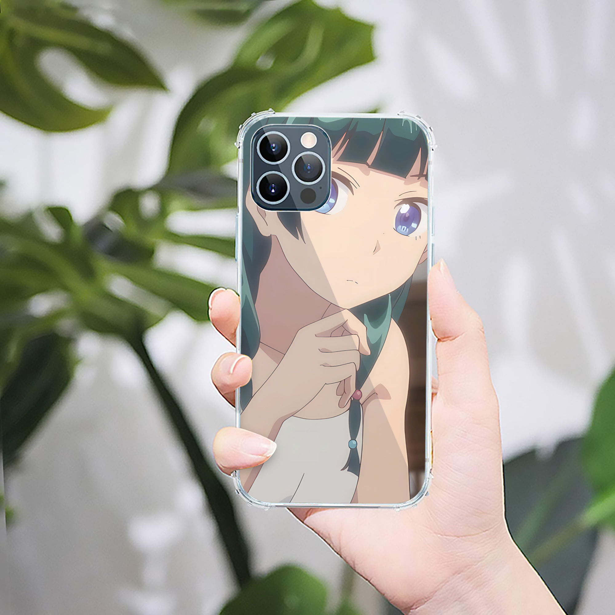 （画像用） 薬屋のひとりごと The Apothecary Diaries 【iPhone 12シリーズ対応】透明スマホケース（クリアソフトケース）